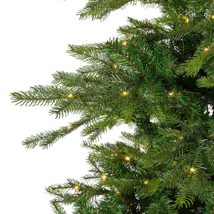 EVERLANDS Künstlicher Weihnachtsbaum Grandis Tanne mit Micro LED